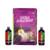 Atami Cocos Substrat 50 L Kokossubstrat + Cocos A & B Dünger Je 1 Liter Im Set