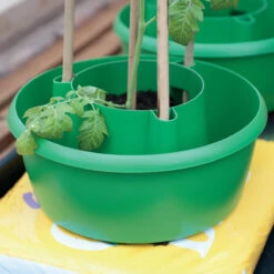 Garland Plant Halos Topf Mit Wasserspeicher Grün -Ram Verkaufsgeschäft garland plant halos topf mit wasserspeicher gruen3