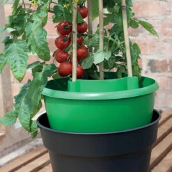 Garland Plant Halos Topf Mit Wasserspeicher Grün -Ram Verkaufsgeschäft garland plant halos topf mit wasserspeicher gruen4