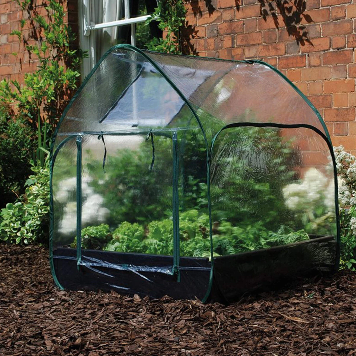 Garland Pop Up Gewächshaus Cover Für Hochbeet Maxi 97,5 X 97,5 Cm 1 Garland Pop Up Gewächshaus Cover Für Hochbeet Maxi 97,5 X 97,5 Cm