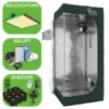 GrowBox Komplettset Low Budget C80 Mit LED