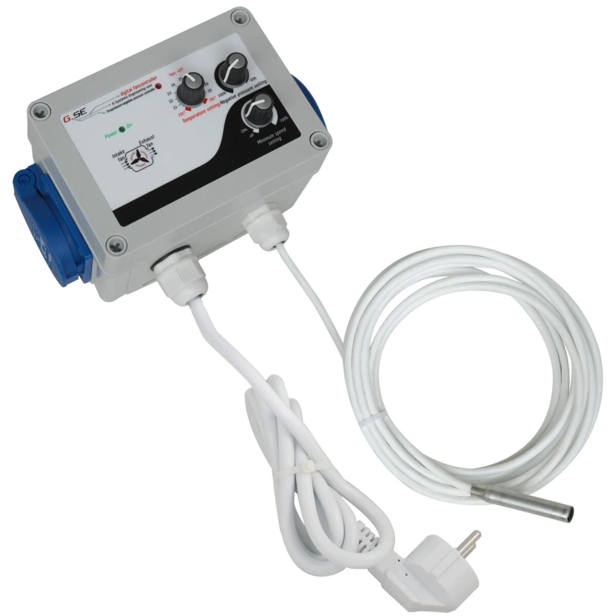 GSE Klima-Regler, Temperatur Und Unterdruck 2-Fan 2x 5 A 2 GSE Klima-Regler, Temperatur Und Unterdruck 2-Fan 2x 5 A – Bild 2