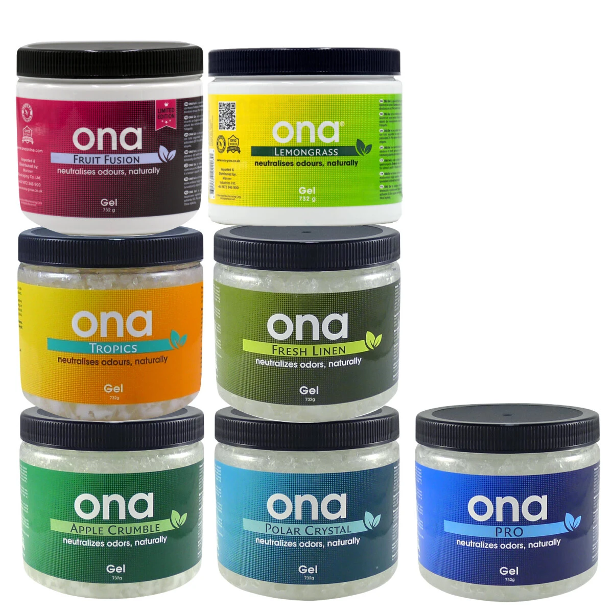 Ona Gel 732 G Tiegel Geruchsneutralisierer 1 Ona Gel 732 G Tiegel Geruchsneutralisierer