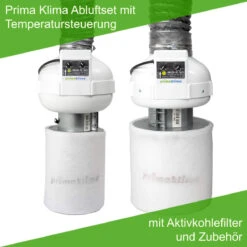 Prima Klima Abluftset Temperaturgesteuer